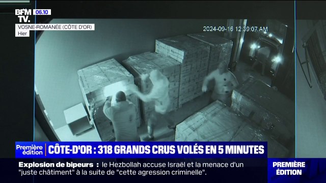 Côte-d'Or: 318 bouteilles de grands crus volées en cinq minutes à Vosne-Romanée