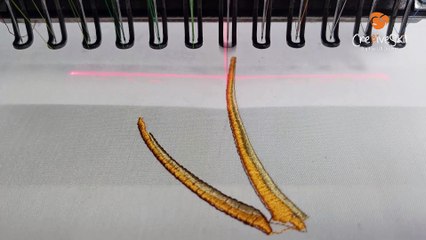 Cre8iveSkill Crafting a Palm Tree Embroidery Masterpiece: See Every Stitch