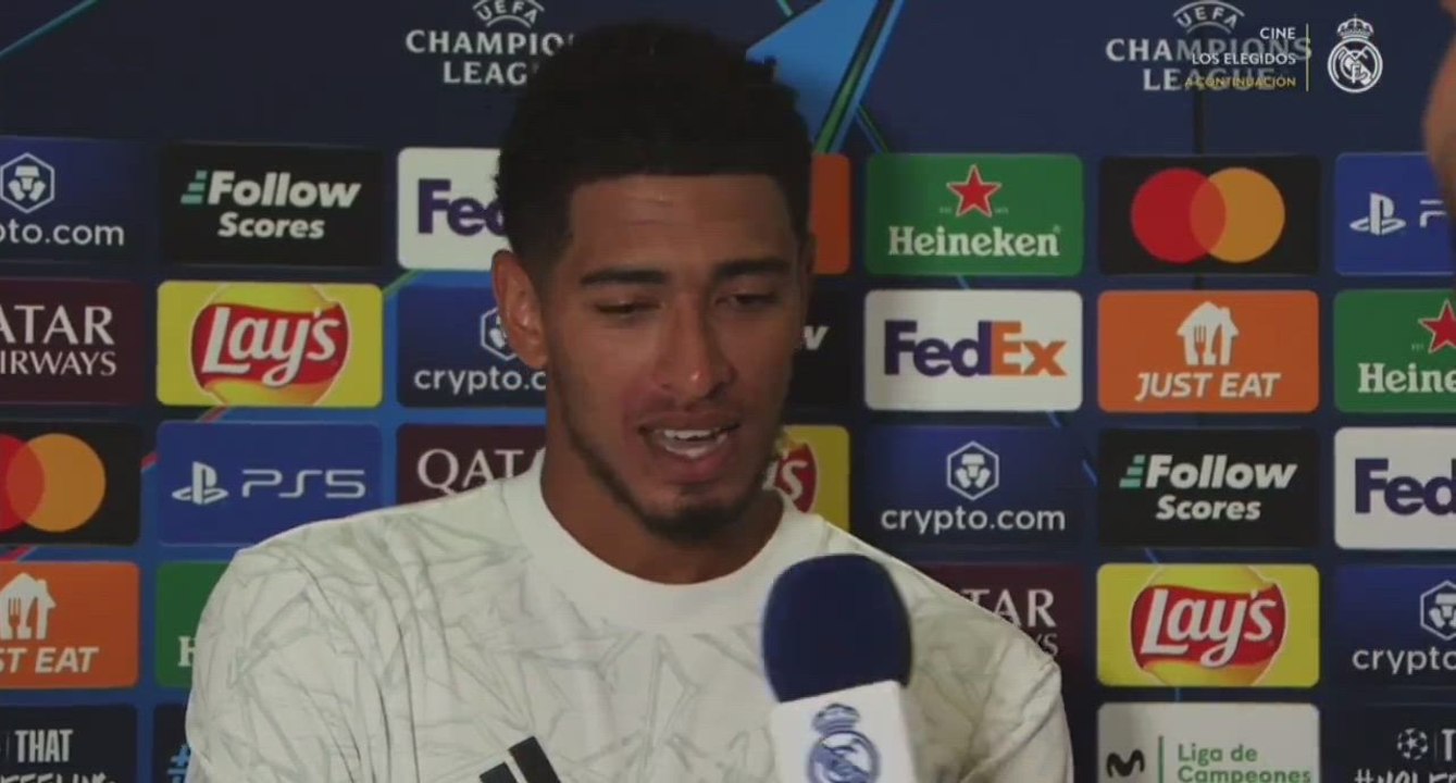 Bellingham: "He visto en redes que intentan crear algo negativo entre Mbappé, Rodrygo, Vinícius y yo"