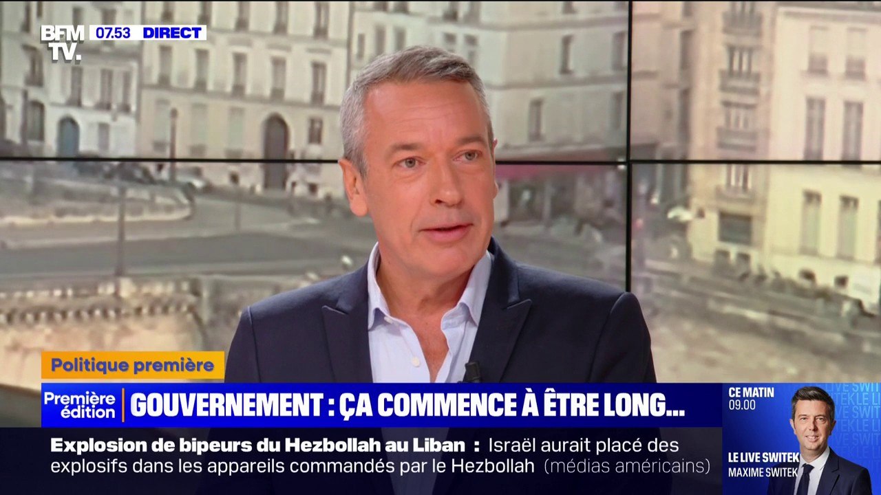 ÉDITO - Gouvernement Barnier: "On a l'impression d'assister à un mauvais remake de ce qui était déjà un mauvais feuilleton"