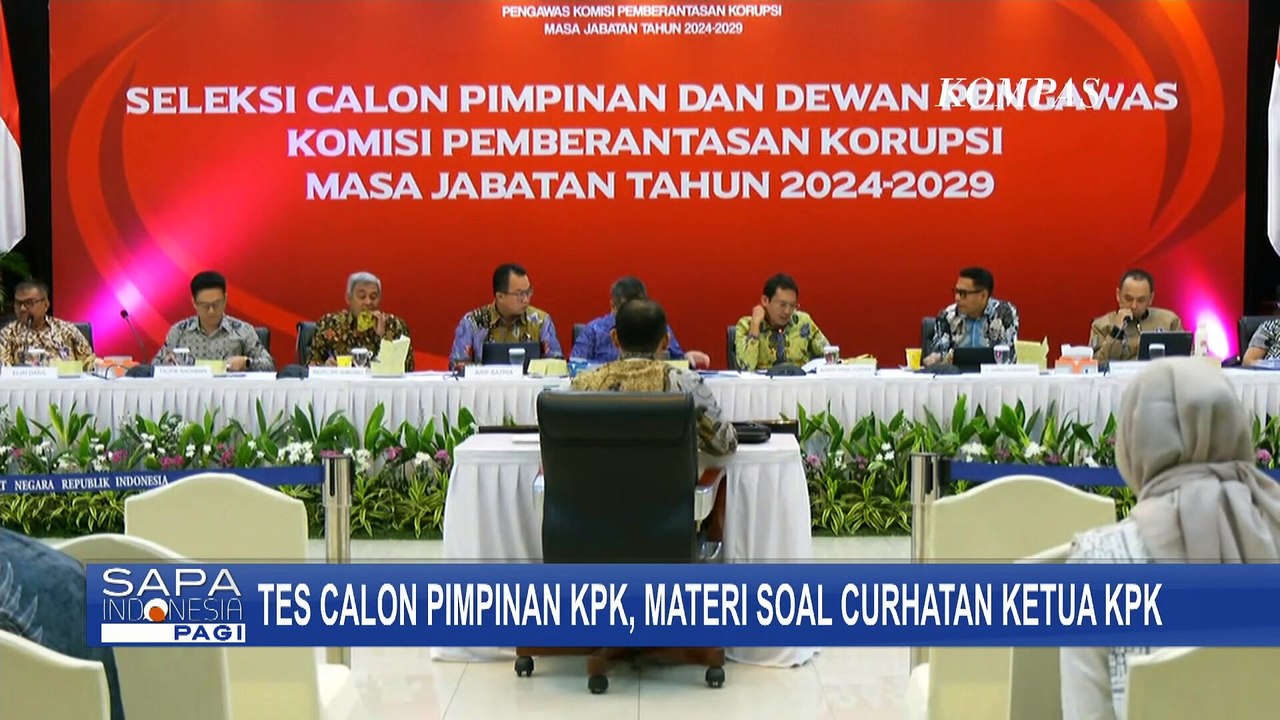 Rangkaian Seleksi Capim KPK, Ahmad Alamsyah Saragih Ungkap Isi Tes Wawancara dengan Panitia Seleksi