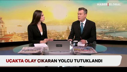 THY uçağında olay çıkaran yolcu tutuklandı