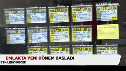 Emlakta yeni dönem başladı