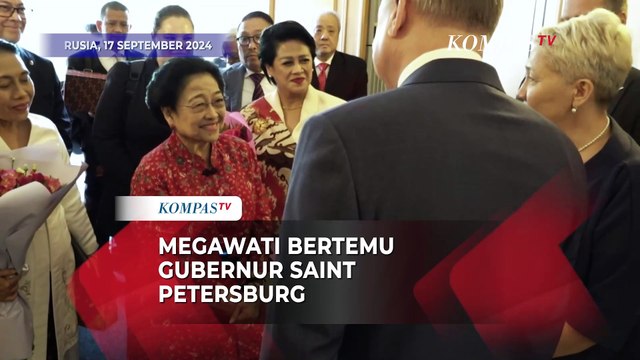 Bertemu Megawati, Gubernur St. Petersburg Tawarkan Buka Penerbangan Langsung ke Bali