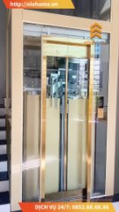 Thang máy kính lắp đặt cho khách sạn tại Cửa Lò, Nghệ An