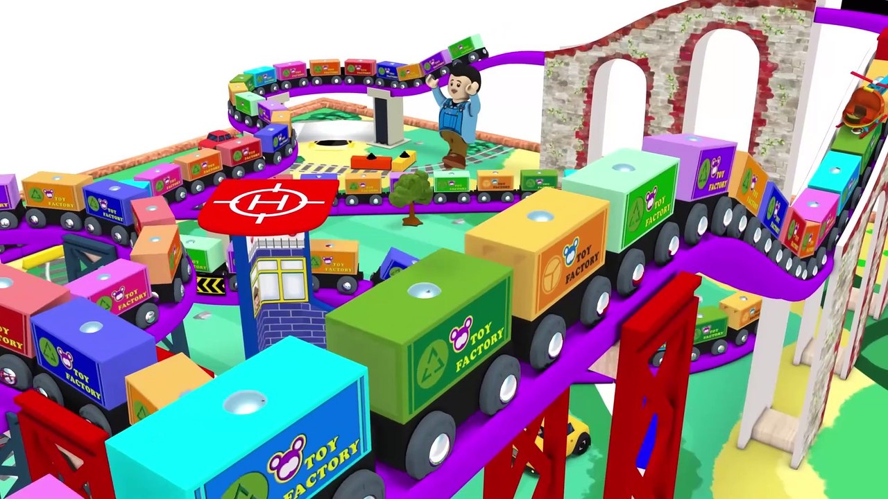 Long Train Fun Ride 2 -Toy Factory