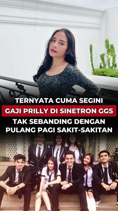 Ternyata Cuma Segini Gaji Prilly Main Sinetron GGS, Tidak Sebanding dengan Pulang Pagi Sakit-sakitan