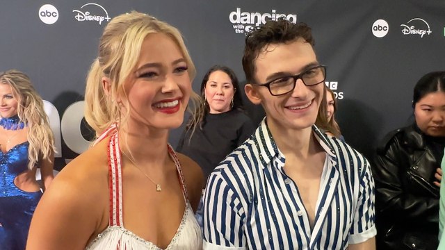 Stephen Nedoroscik Calls Girlfriend Tess McCracken His Biggest DWTS Supporter: She Keeps Me Grounded | THR Video