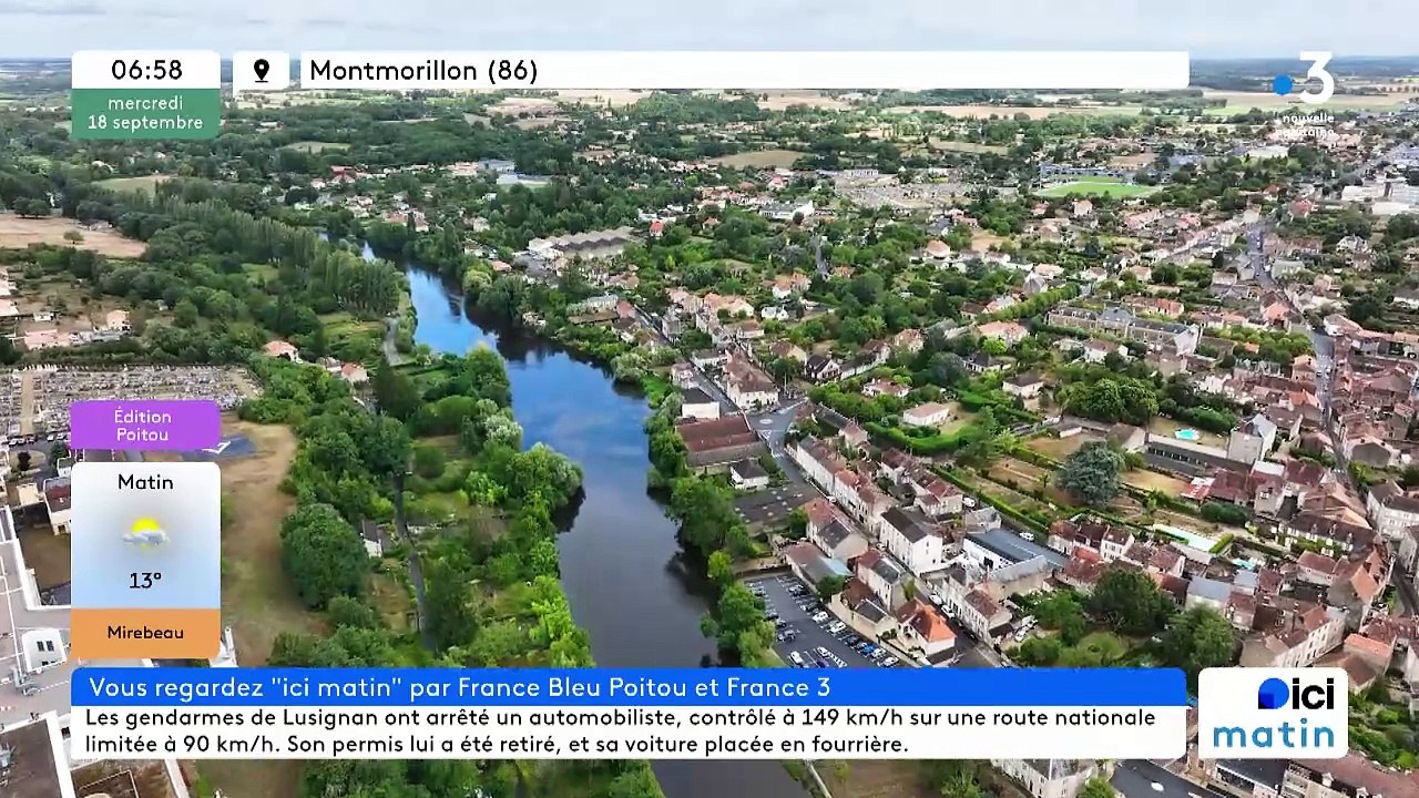 18/09/2024 - Le 6/9 de France Bleu Poitou en vidéo