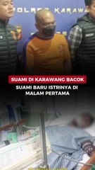 Suami di Karawang Bacok Suami Baru Istrinya di Malam Pertama