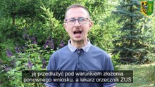 Wideo poradnik nt. "niezdolności do pracy" dla mieszkańców Powiatu Średzkiego