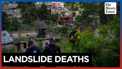 6 die in a landslide caused by heavy rains in Mexico