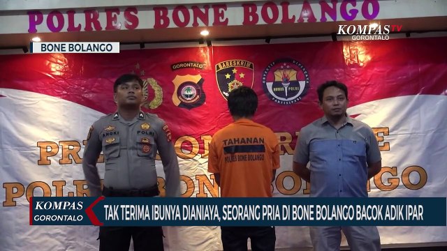 Sakit Hati Ibunya Dianiaya, Seorang Pria di Bone Bolango Bacok Ipar Sendiri Pakai Parang