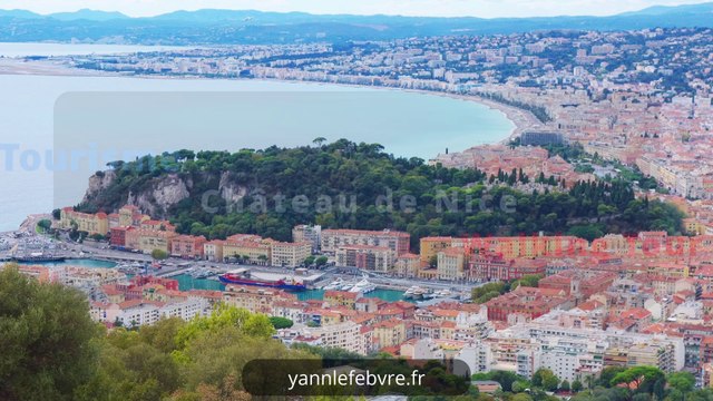 Château de Nice dans les Alpes-Maritimes - France . Walking tour commenté avec site web en support !