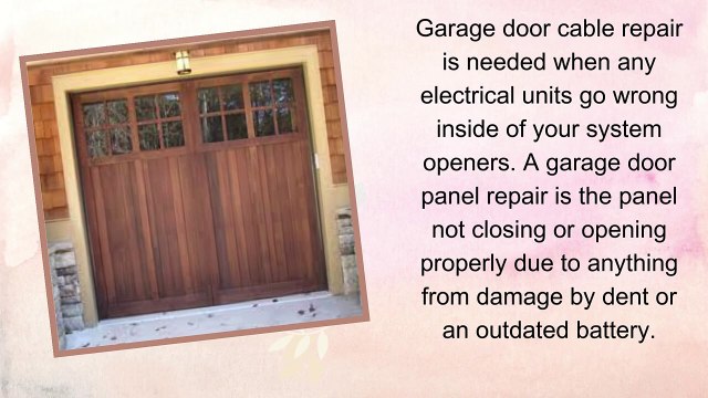 GARAGE DOOR REPAIR ALLEN TX