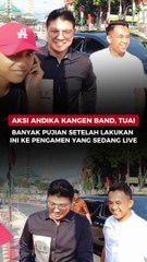 Aksi Andika Kangen Band, Tuai Banyak Pujian Setelah Lakukan Ini ke Pengamen yang Sedang Live