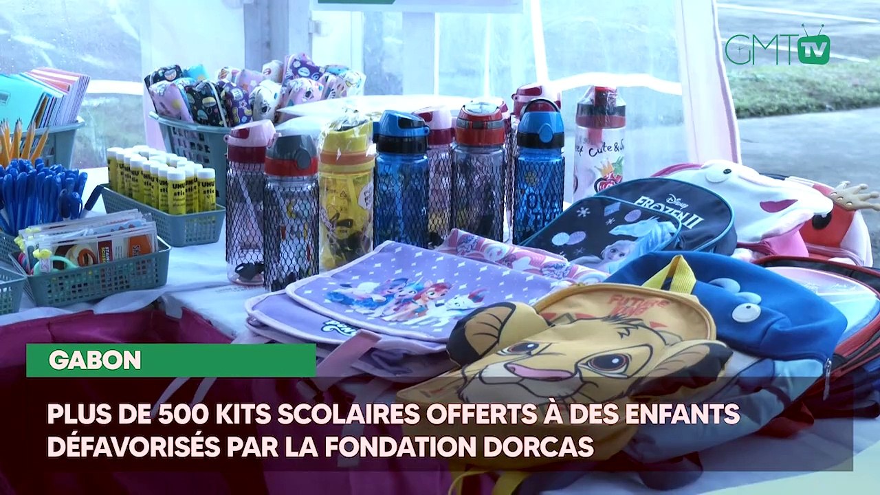 [#Reportage] Gabon : plus de 500 kits scolaires offerts à des enfants défavorisés par la Fondation Dorcas