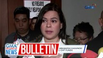 VP Duterte, bumuwelta sa mga mambabatas kasunod ng House Hearing sa paggamit ng OVP Funds | GMA Integrated News Bulletin