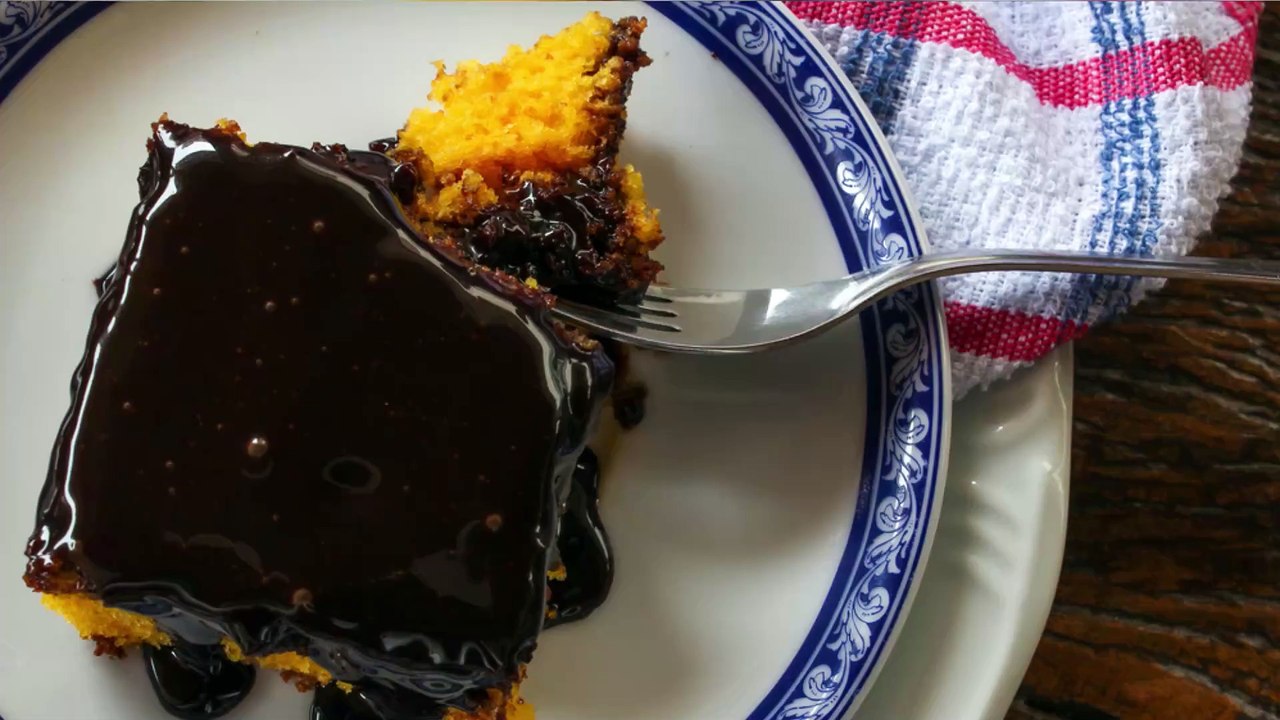 Bolo de cenoura com brigadeiro low carb