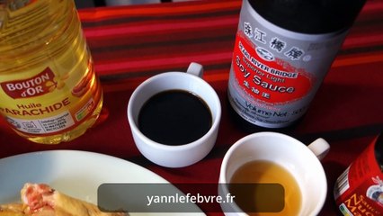 Ailes de poulet au Coca-Cola, partage d’une recette asiatique, C’est un trésor !