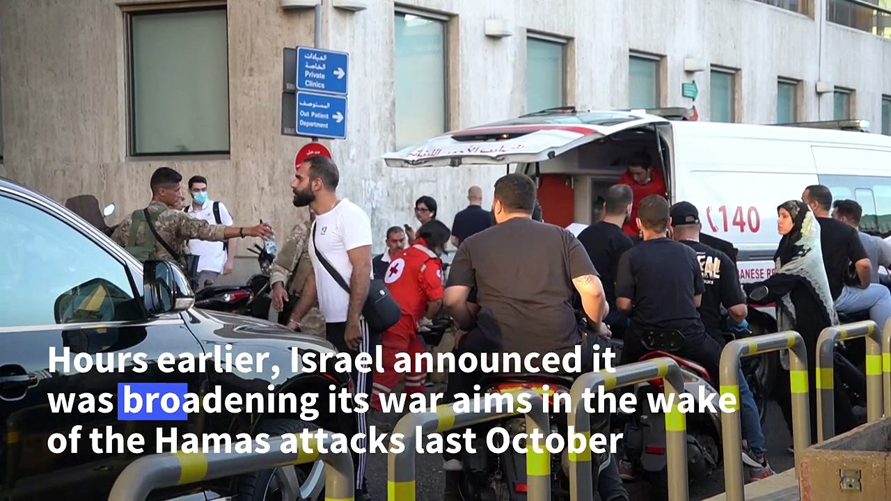 Hezbollah in Lebanon hit by wave of deadly pager blasts