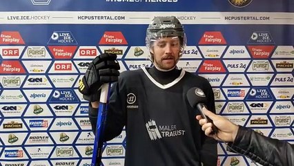 Brett Findlay (PUS) vor dem Saisonauftakt gegen Fehervar