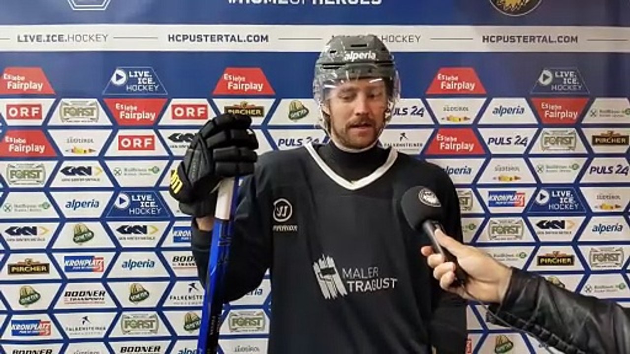 Brett Findlay (PUS) vor dem Saisonauftakt gegen Fehervar