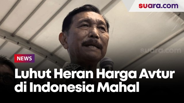 Menko Luhut Terheran-heran Harga Avtur Indonesia Termahal di ASEAN, Janji Bakal Selidiki Penyebabnya