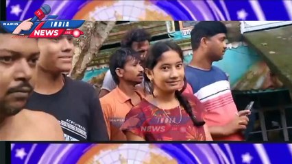 দাসপুরে বাঁধ ভেঙে একাধিক গ্রাম প্লাবিত