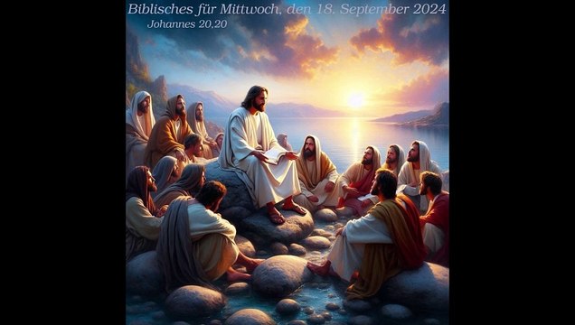 Biblisches für Mittwoch, den 18. September 2024 zu Johannes 20,20