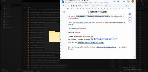 (CoursesBetter.com) Flux Academy – Core Design Skill with Matt Brunton