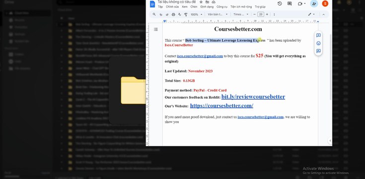 (CoursesBetter.com) Bob Serling – Ultimate Leverage Licensing Express