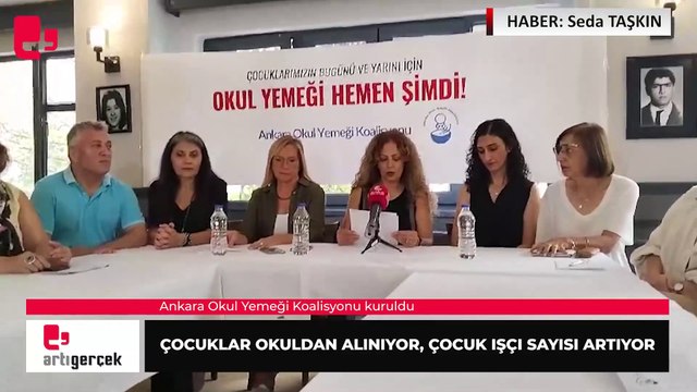 Ankara Okul Yemeği Koalisyonu kuruldu: 'Çocuklar okuldan alınıyor, çocuk işçi sayısı artıyor'