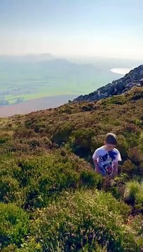 Six-year-old climbs six Llŷn hills in six week holiday to raise money for village hall floor