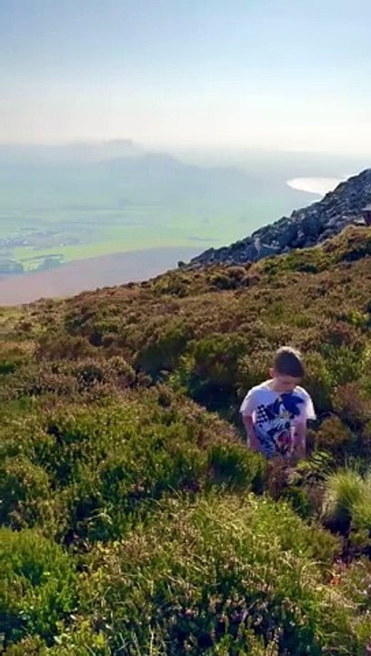 Six-year-old climbs six Llŷn hills in six week holiday to raise money for village hall floor