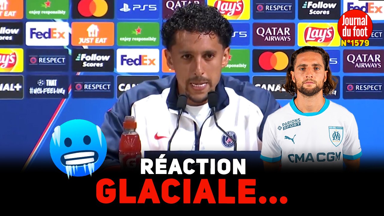 La réponse GLACIALE de MARQUINHOS sur l’arrivée de RABIOT à l’OM !