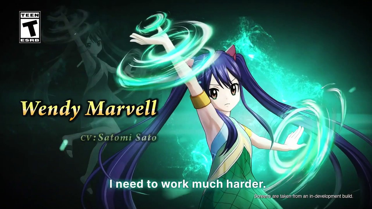 Fairy Tail 2 - Wendy Marvell Character Trailer