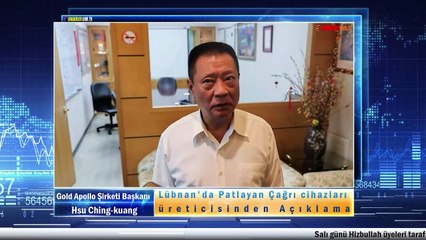 Lübnan'da Patlayan Çağrı cihazları üreticisinden Açıklama