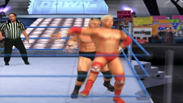 WWE Brock Lesnar vs Chuck Palumbo SmackDown 17 October 2002 | SmackDown Shut your mouth PCSX2