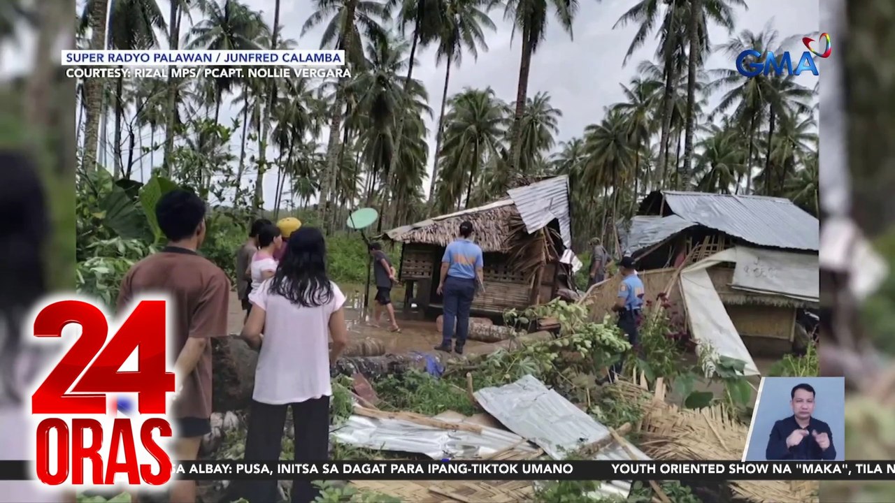 Lolo at kanyang apo, patay nang mabagsakan ng puno ang kanilang bahay | 24 Oras