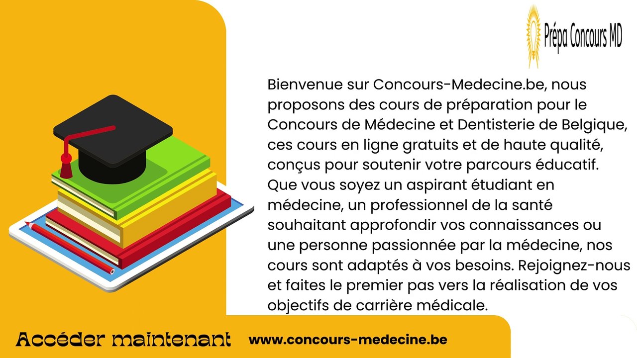 Welcome to the Concours Medicine for the Online Medicine Course