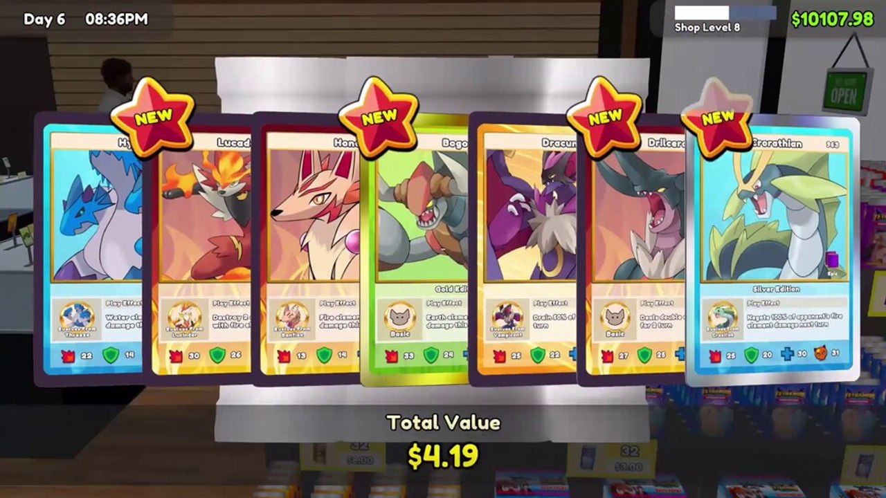 Im TCG Card Shop Simulator eröffnet ihr euer eigenes Spieleparadies