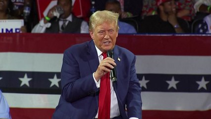 트럼프 암살 미수 후 첫 유세..."대통령이 되는 건 위험한 사업" / YTN