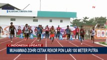 Cetak Rekor PON Lari 100 Meter Putra, Muhammad Zohri Sabet Medali Emas