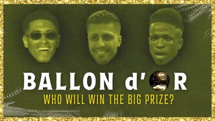 Скачать видео: Vinicius, Bellingham and Rodri: the Ballon d'Or favourites