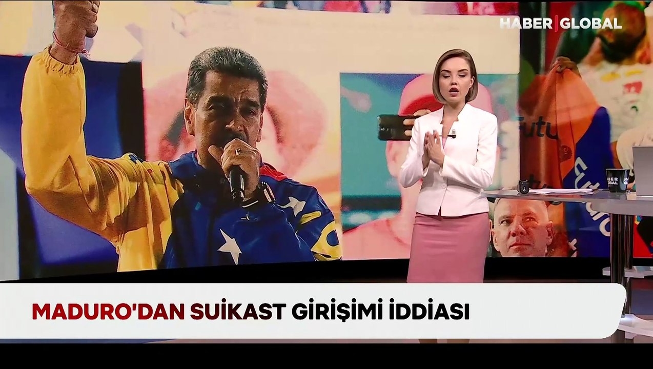 Download Video: Venezuela Devlet Başkanı Nicolas Maduro'dan suikast girişimi iddiası: Elinde silahla kendine suikast girişimi planlandığını iddia etti