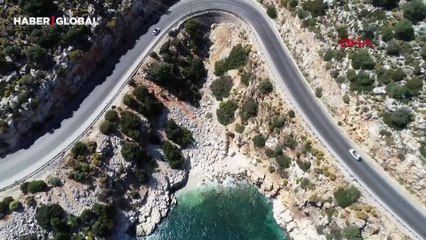 Antalya'nın eşsiz güzellikteki koyları, hayran bırakıyor