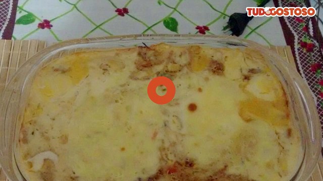 Lasanha de frango ao molho branco