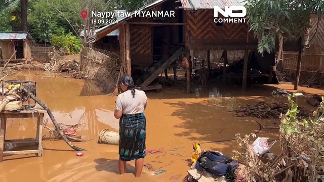 NO COMMENT: Las inundaciones en Birmania causan 226 muertes y afectan a 631.000 personas
