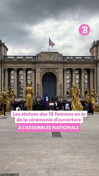 News : Inauguration des statues à l'Assemblée Nationale